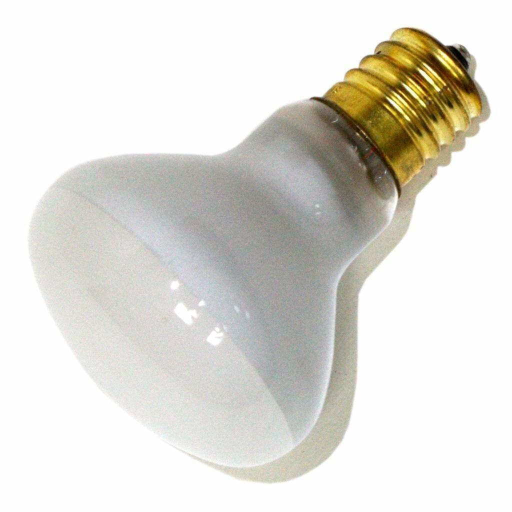 SYLVANIA Mini-Floodnight Incandescent Bulb, 25W R14, Intermediate Base, Reflector, 130 Lumens, 2850K, 120V, Frosted - 1 Pack (14784), Warm White