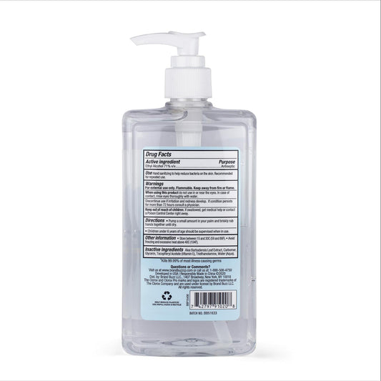 Clorox Pro Single Use Hand Sanitizer Gel Packets 0.067oz 2ml Bleach Free Hand Sanitizer Packets Hand Sanitizer with Aloe Vitamin E Kills More Than 99.999 of Germs on Contact