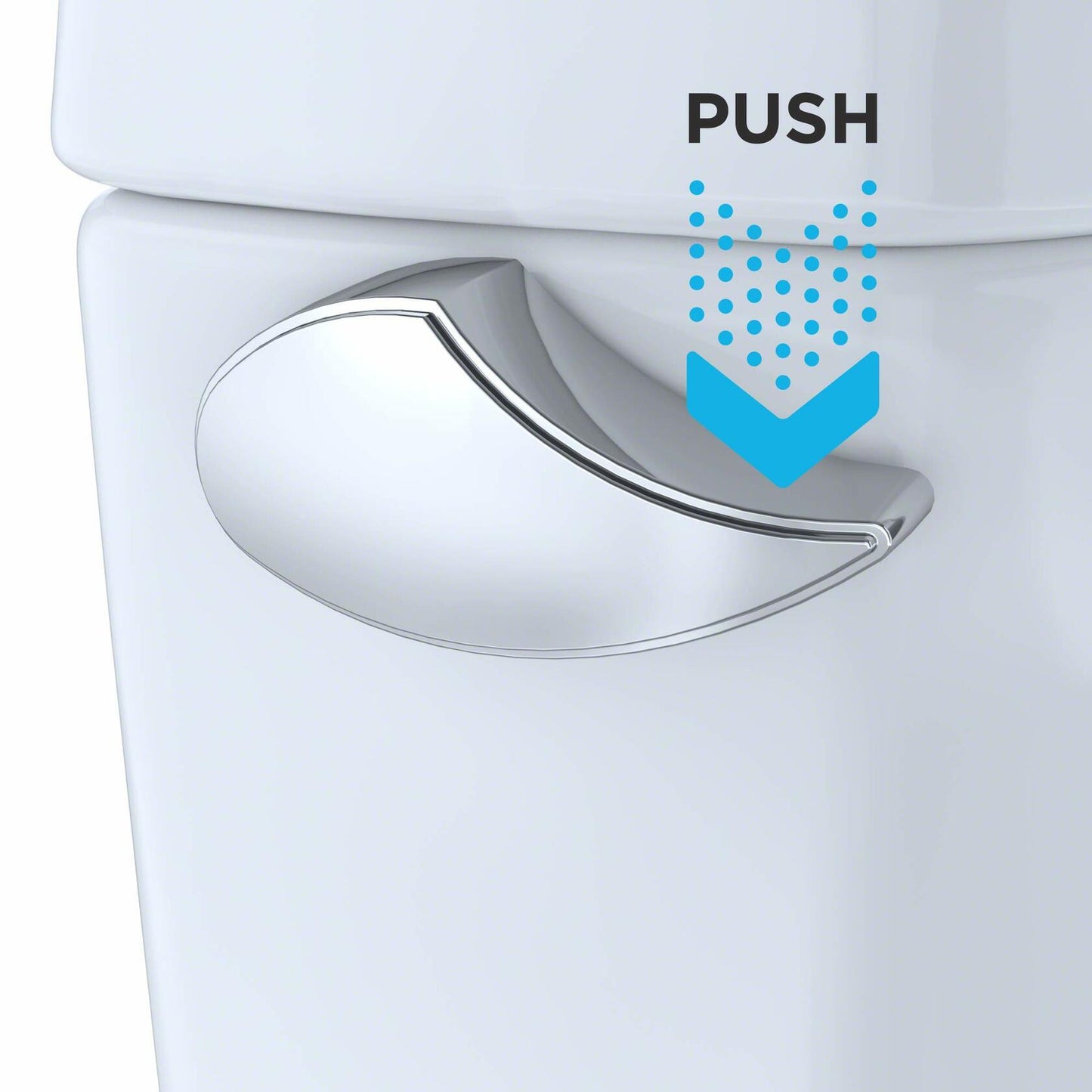 TOTOTHU004-CP Trip Lvr For St701Cst854884, Chrome,11.7 x 3.7 x 0.1 inches