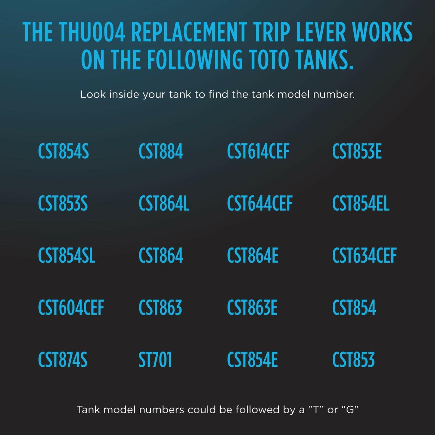 TOTOTHU004-CP Trip Lvr For St701Cst854884, Chrome,11.7 x 3.7 x 0.1 inches