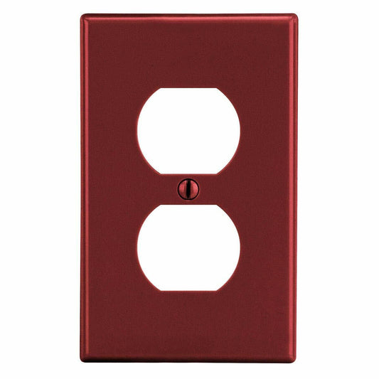 Bryant Electric P8R Wallplate, Red