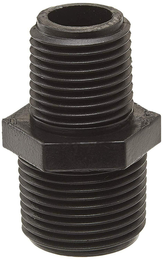 5 Pack - Orbit 1/2" to 3/4" Sprinkler Riser Adapter Converts .50" Irrigation Pipe to .75"