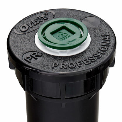 Orbit 80360 Professional Pressure-Regulating Pop-Up Spray Head with Flush Cap, 2" Height
