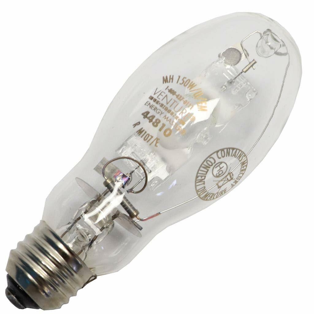 SkiPack Venture 44810-150 Watt - Replaces 175 Watt - ED17 - Probe Start - Metal Halide - Unprotected Arc Tube - 4000K - Medium Base - ANSI M107/E or M57/E - Universal Burn - MH 150W/U/EM