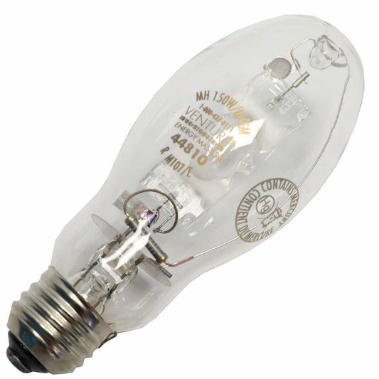SkiPack Venture 44810-150 Watt - Replaces 175 Watt - ED17 - Probe Start - Metal Halide - Unprotected Arc Tube - 4000K - Medium Base - ANSI M107/E or M57/E - Universal Burn - MH 150W/U/EM
