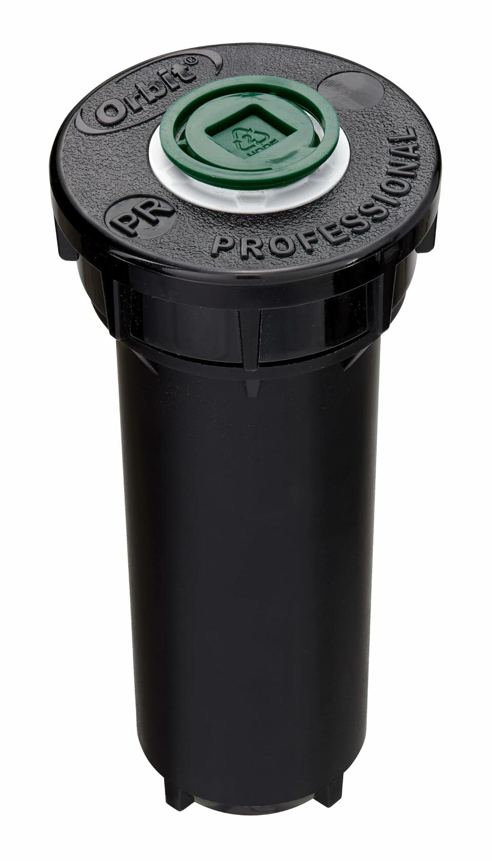 Orbit 80360 Professional Pressure-Regulating Pop-Up Spray Head with Flush Cap, 2" Height