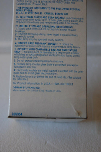 Sylvania 100-Watt ET23.5 HID Downlight Light Bulb (1-Bulb)