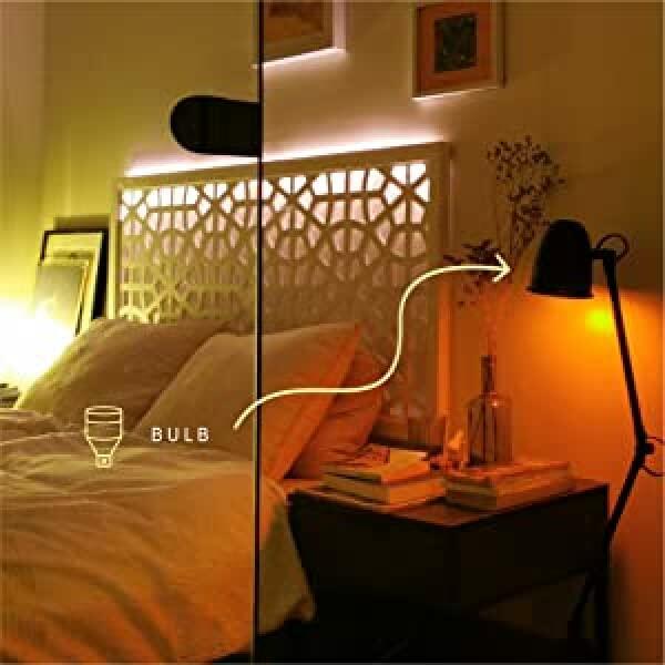 LIFX Bedroom Bundle – with 2 Color 800 Lumen Smart Bulb and 40″ LED Smart Lightstrip