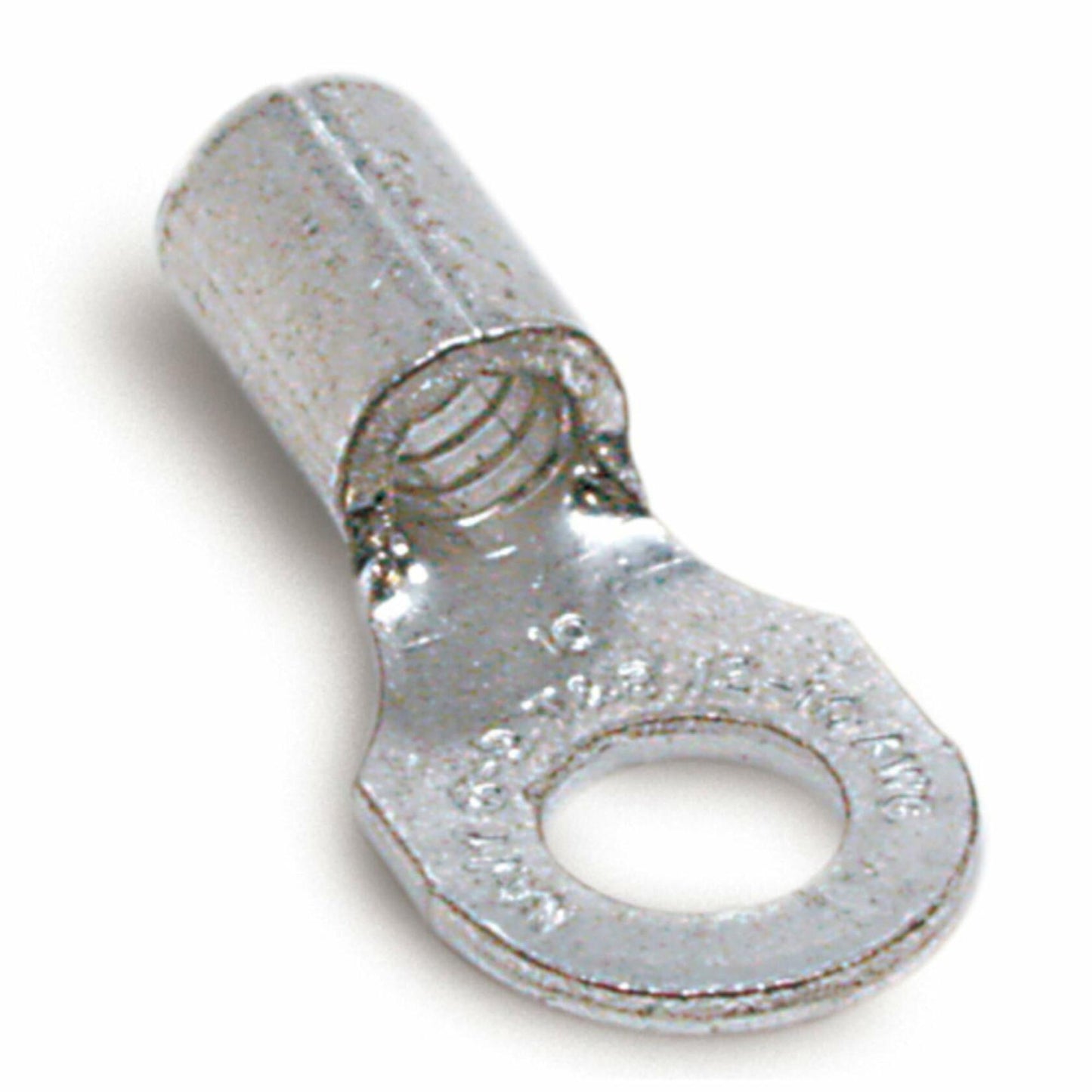Stakon C10-10 Ring Terminal, Standard, Non-Insulated, 0.85-Inch Length by 0.38-Inch Width, Metallic, 50-Pack