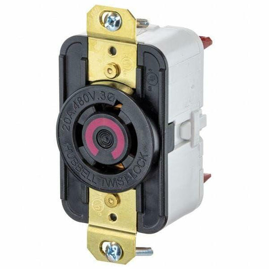 Hubbell 78857 Locking Receptacle, See Image