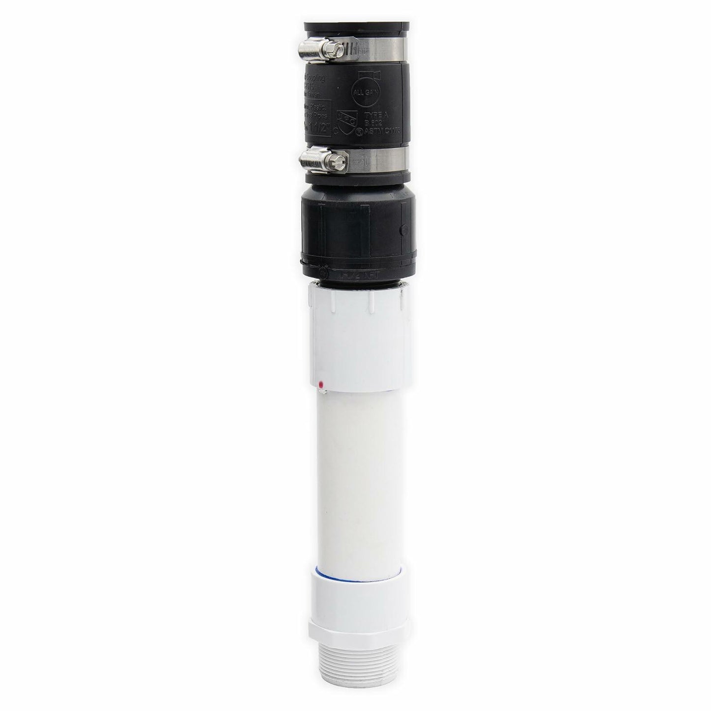 THE BASEMENT WATCHDOG Model BW-QCP Quick Connect Pipe - Pre-Assembled Discharge Pipe Makes Sump Pump Installation Quick and Easy