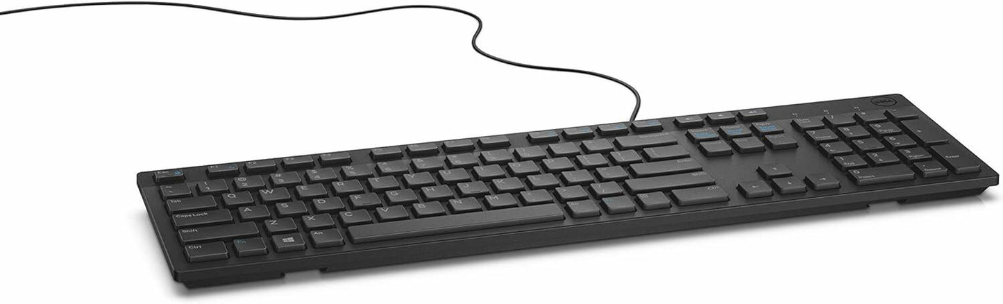 Dell Standard Wired USB Keyboard - Black (KB216-BK-US)