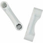 Closetmaid 77545 Shelf End Cap, 1/2 in L x 1/2 in W x 1/2 in D, Plastic, White per 50 CD 2