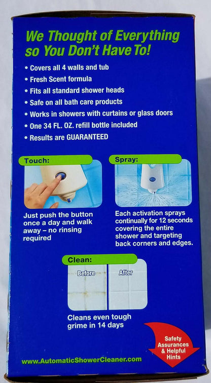Scrubbing Bubbles Automatic Shower Cleaner Kit with 34 oz Bottle