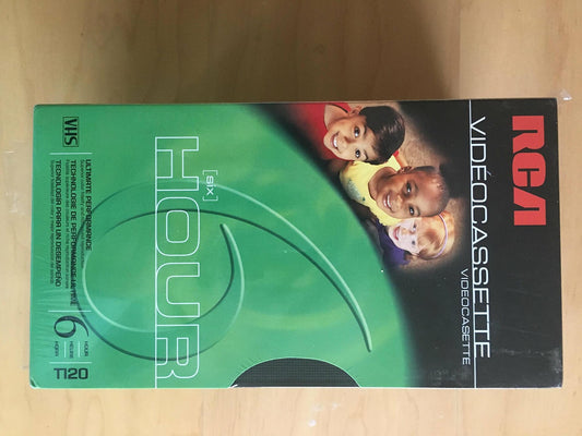 RCA T120H - Premium Grade - VHS tape - T - 1 x 120min