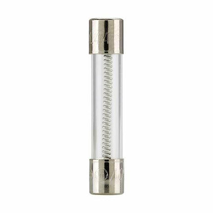 Cooper Bussmann MDL-1-2 500mA Glass Cartridge Fuse, Pack of 5