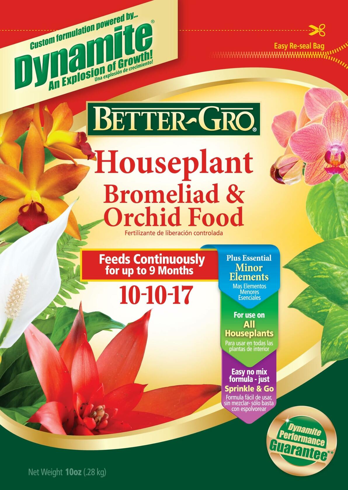 Better Gro Orchids, Bromeliads & Houseplant Slow Release Plant Food/Fertilizer [FERT25]