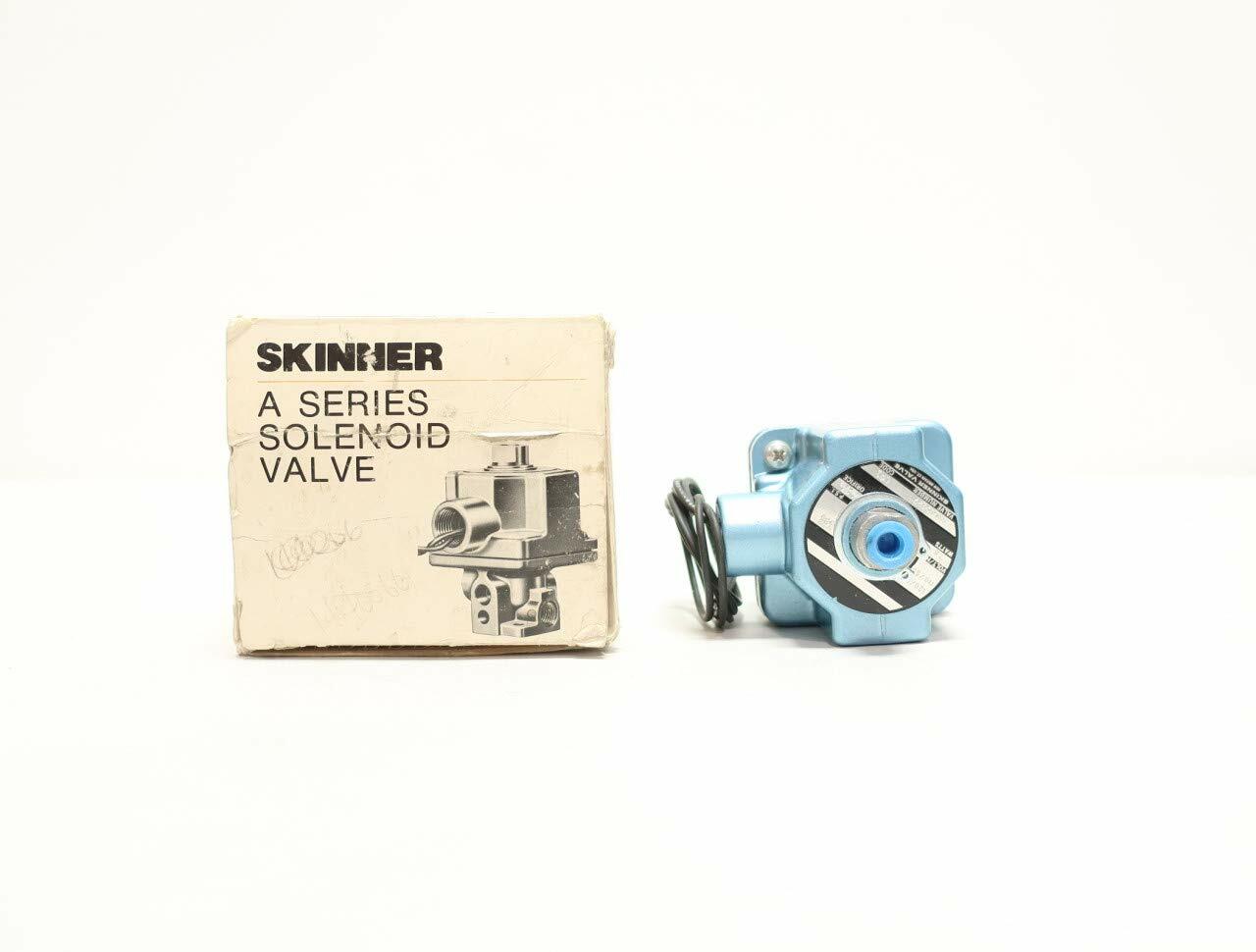 SKINNER A3LB2127 120V-AC 1/4IN NPT Solenoid Valve R687183
