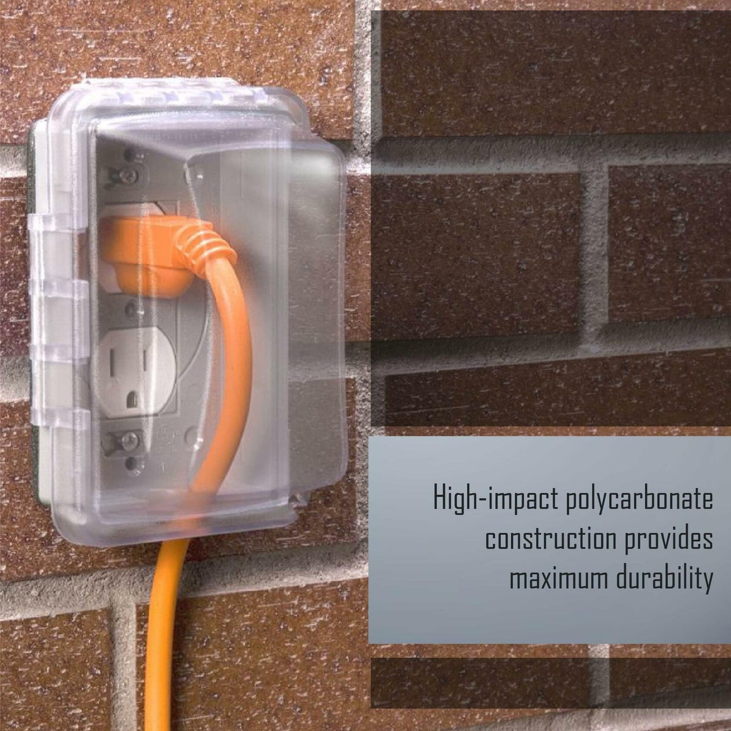 Taymac While In Use Weatherproof Cover,4 In. W MM410C