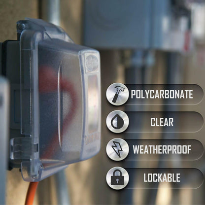 Taymac While In Use Weatherproof Cover,4 In. W MM410C