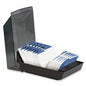 Rolodex(R) Covered VIP(R) Card File, 2 1/4" x 4", Black