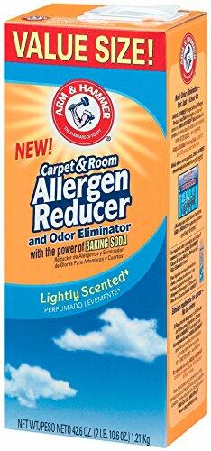 Arm & Hammer 33200-11522 Carpet and Room Allergen Reducer and Odor Eliminator, 42.6 oz (Pack of 9)