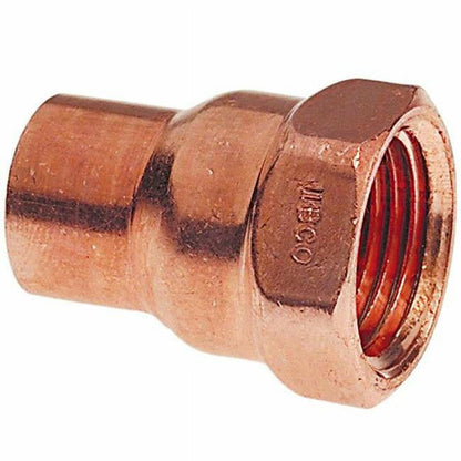 Nibco 603R3812 38 x 12 in. Wrot Copper Female Adapter
