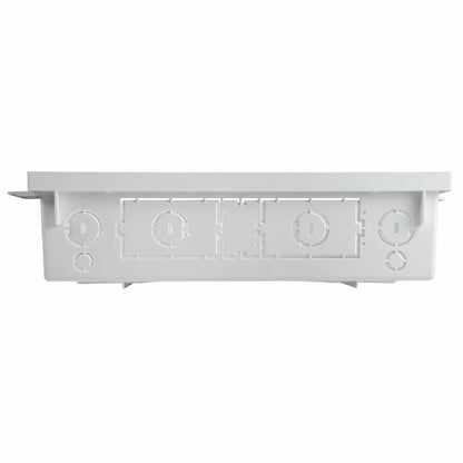 Legrand - On-Q 30 Inch Media Enclosure, WiFi Electrical Box, Cable Management Box for Distribution of Networking Service, Recessed Media Box Lets Signal Through, White, ENP3050NA