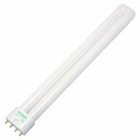 Satco Lighting S6760 Single 24 Watt T5 Quad Pin (2G11) Compact Fluorescent Bulb - Frosted