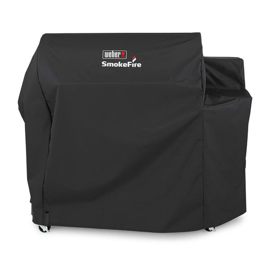 Weber 36 In. Weather Resistant Premium Grill Cover For Smokefire Ex4 Pellet Grill