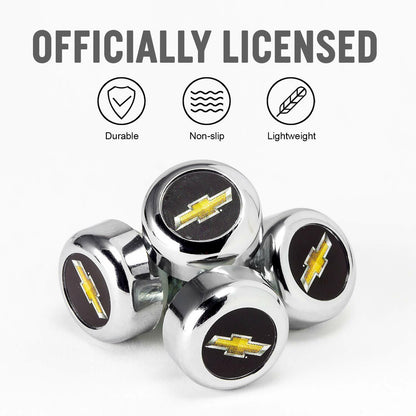 Pilot Automotve IP-353C Chevrolet Logo Automotive License Plate Fastener Kit, 4 Pack