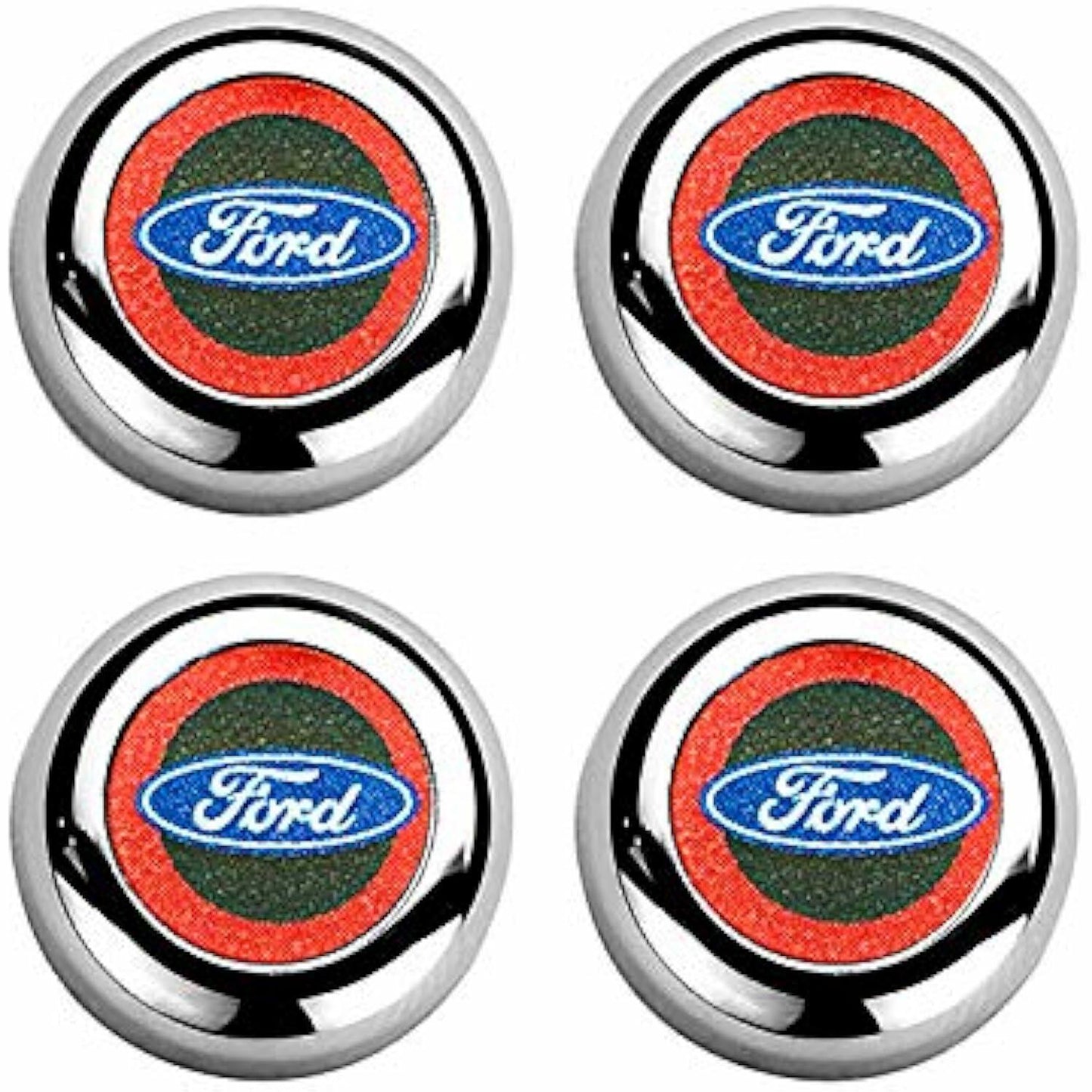 Pilot Automotive IP-353F Ford License Plate Fastner Caps, 4 Pieces