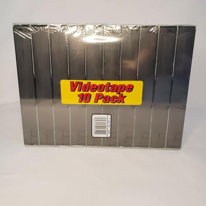 maxell standard grade t-160 vhs videotapes 10-pack