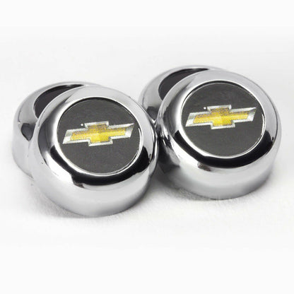 Pilot Automotve IP-353C Chevrolet Logo Automotive License Plate Fastener Kit, 4 Pack