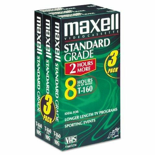 Maxell Standard T-160 - VHS tape - T - 3 x 160min