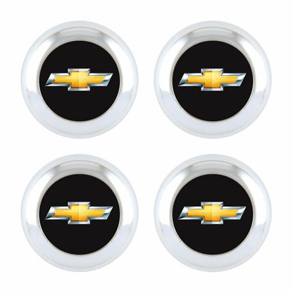 Pilot Automotve IP-353C Chevrolet Logo Automotive License Plate Fastener Kit, 4 Pack