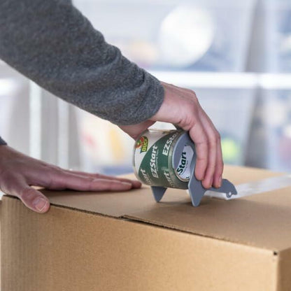 Duck EZ Start Packaging Tape, Clear Packing Tape for Mailing, Moving, Shipping & Storage, 3 Rolls with Dispensers, 1.88 in. x 55 Yd. Each (1259457)