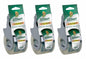 Duck EZ Start Packaging Tape, Clear Packing Tape for Mailing, Moving, Shipping & Storage, 3 Rolls with Dispensers, 1.88 in. x 55 Yd. Each (1259457)