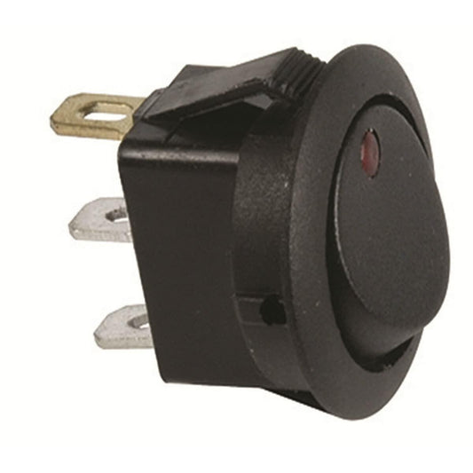 Best Connection - 10 Amp 12V Led Round Rocker (2701-5J)