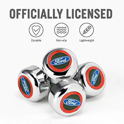 Pilot Automotive IP-353F Ford License Plate Fastner Caps, 4 Pieces