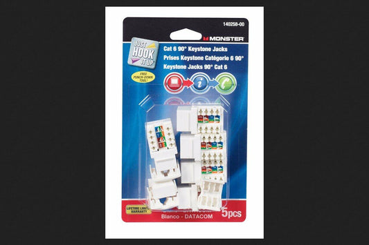 Monster Just Hook It Up Adapter 5 pk