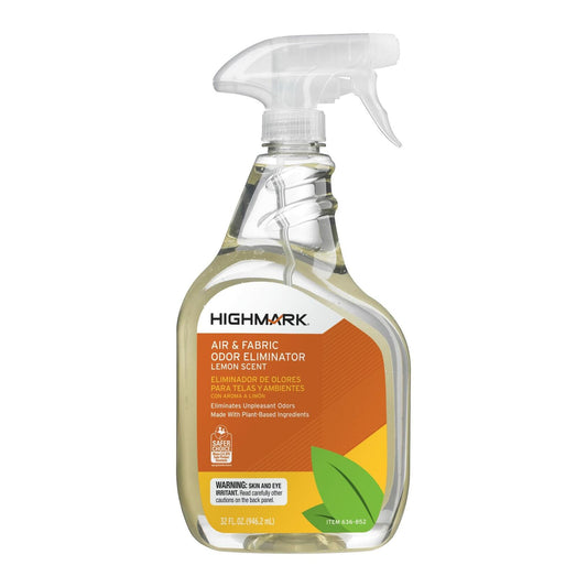 Highmark® Air & Fabric Odor Eliminator Spray, Lemon Scent, 32 oz