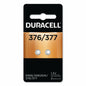 Duracell 376/377 Silver Oxide Button Battery for Home Devices, 2 Count