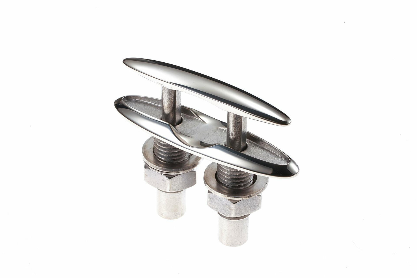 Attwood Corporation 66515-1 Retractable Low-Profile Stainless Steel Marine Boat 4 -Inch Neat Cleat