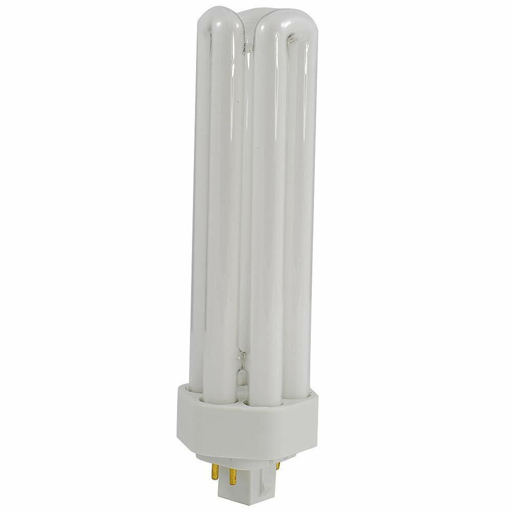 ge lighting plug-in cfl,42w,dimmable,4100k,17,000 hr f42tbx/841/a/eco