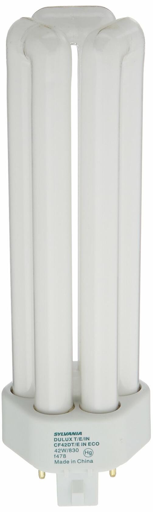 Satco Lighting S6754 Single 42 Watt T4 Cfl Plugin (Gx24q-4) Compact Fluorescent Bulb -