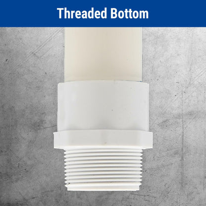 THE BASEMENT WATCHDOG Model BW-QCP Quick Connect Pipe - Pre-Assembled Discharge Pipe Makes Sump Pump Installation Quick and Easy