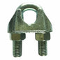 Wire Rope Clip, 1/8 in, Maleable Iron, Mfr: 2VKH9-A