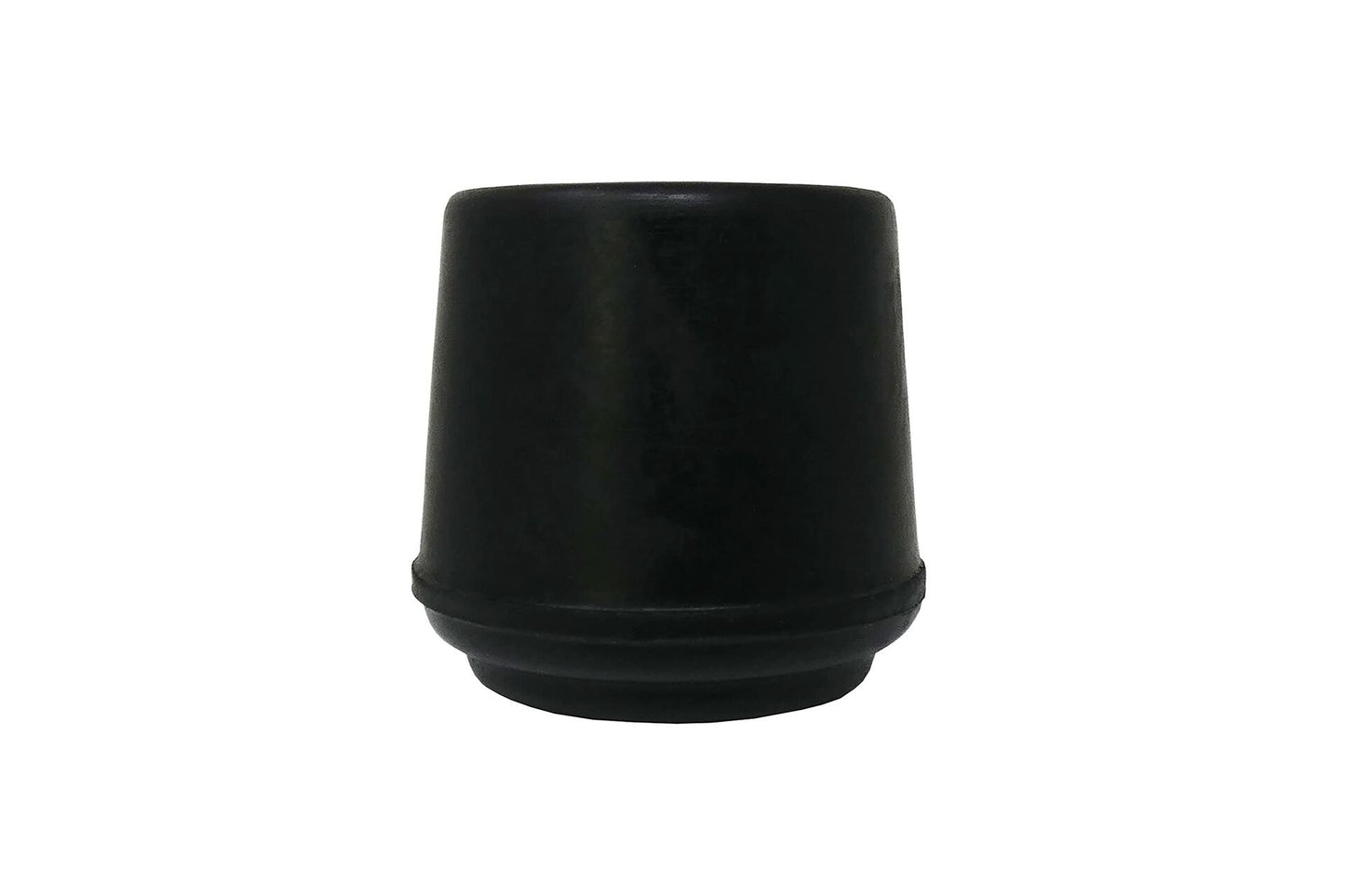 Shepherd Hardware 8762E Leg Tips 1-Inch Inside Diameter Rubber Chair Leg Caps, 24 Pack, Black