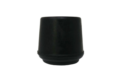 Shepherd Hardware 8762E Leg Tips 1-Inch Inside Diameter Rubber Chair Leg Caps, 24 Pack, Black